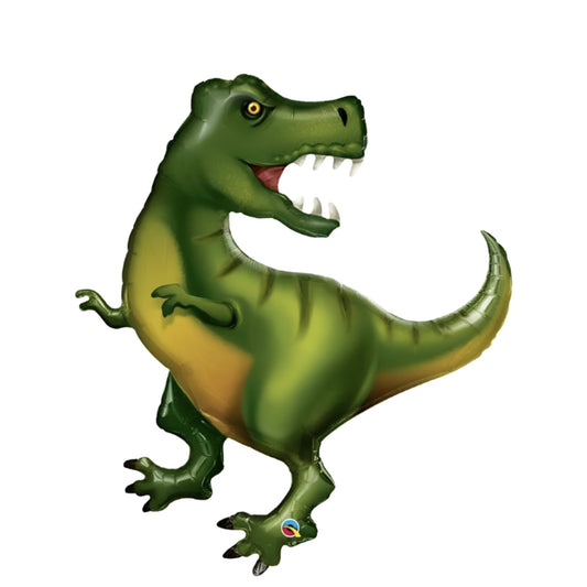 Giant greenTyrannosaurus balloon. 107cm