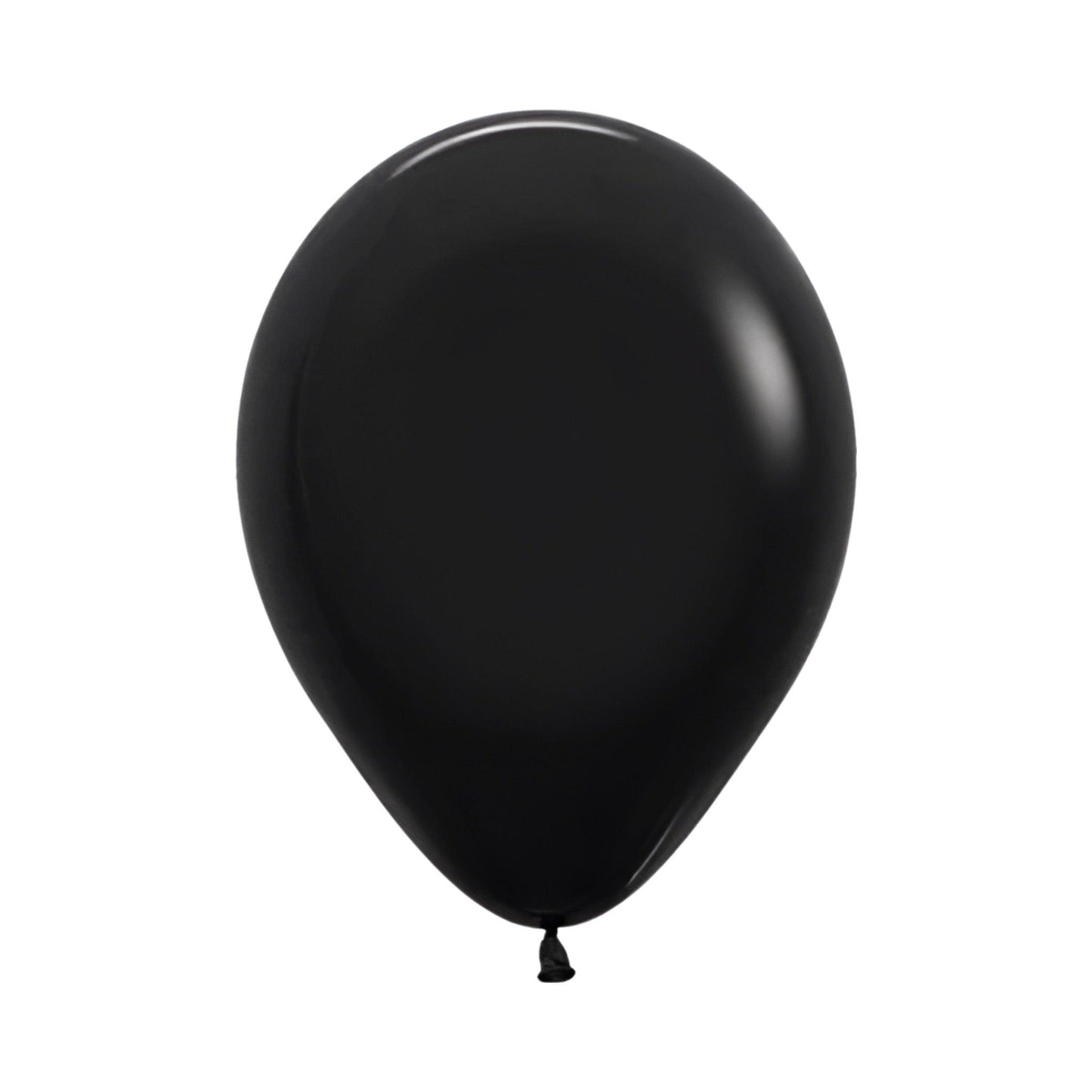 30cm Black standard Balloon. Helium quality.