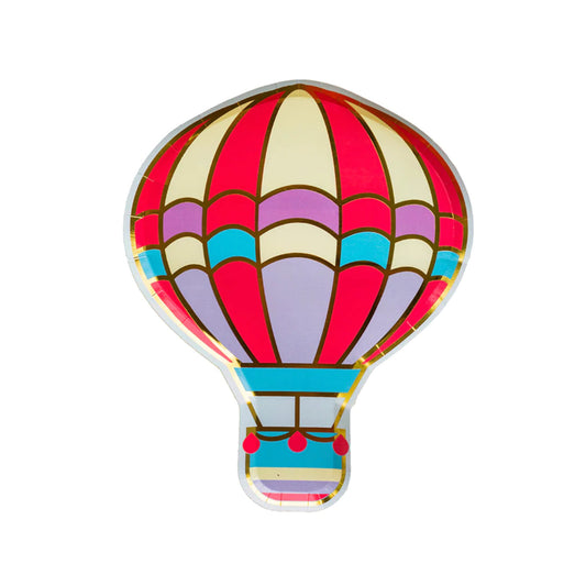 Spectacular Multi Coloured Balloon Plates By Daydream Society. 20.5cm