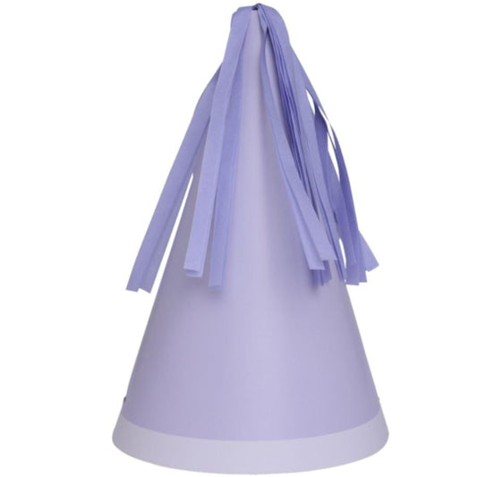 Lilac Flower Shaped Party Plates (10 Pack)