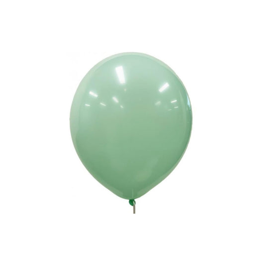 Gorgeous Macaron green balloon 30cm. Standard size and helium quality