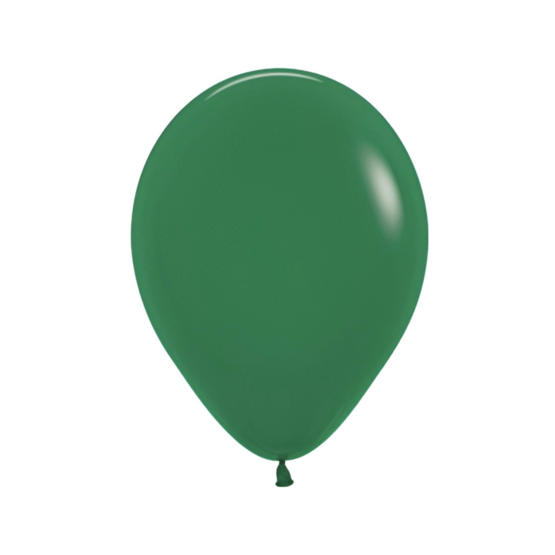 30cm Standard Size Forest Green coloured Balloon. Helium Quality