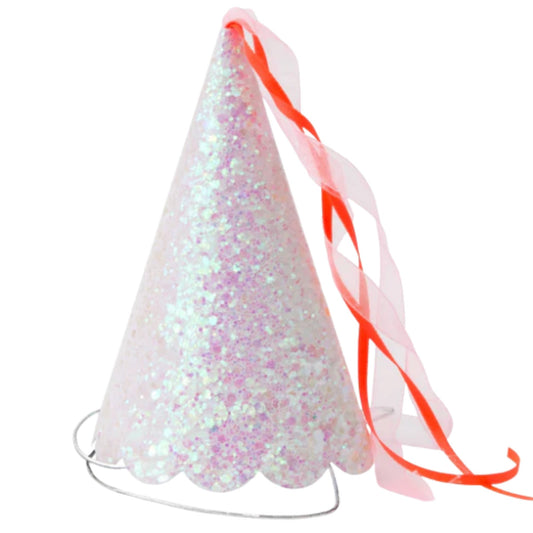 Princess Glitter Party Hats (8 Pack)